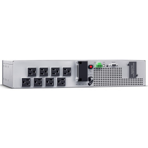 CyberPower OL750RM Rack Mounted UPS, optional remote monitoring, 8 NEMA 5-15R